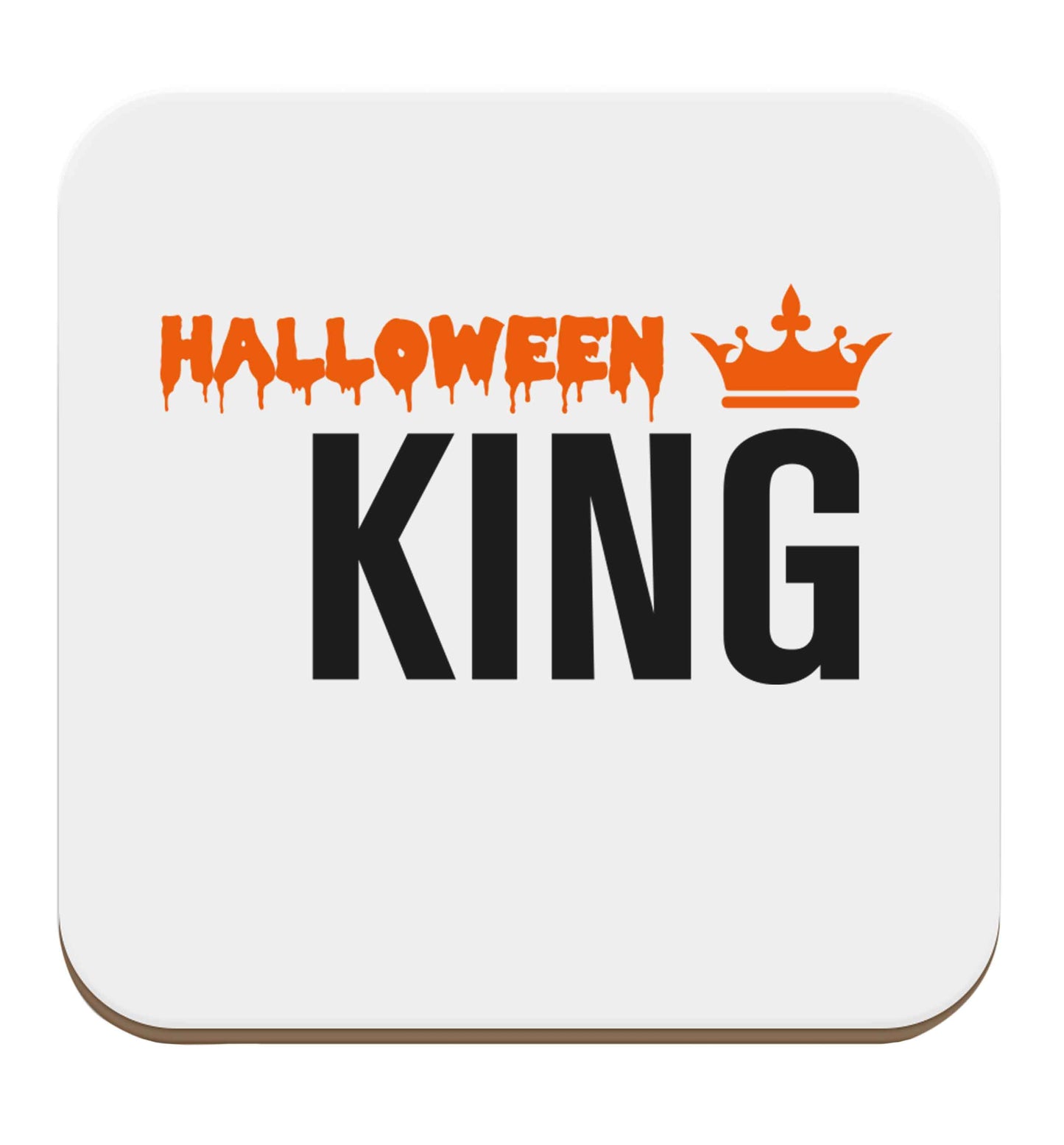 Halloween king set of four coasters