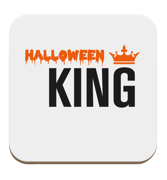 Halloween king set of four coasters