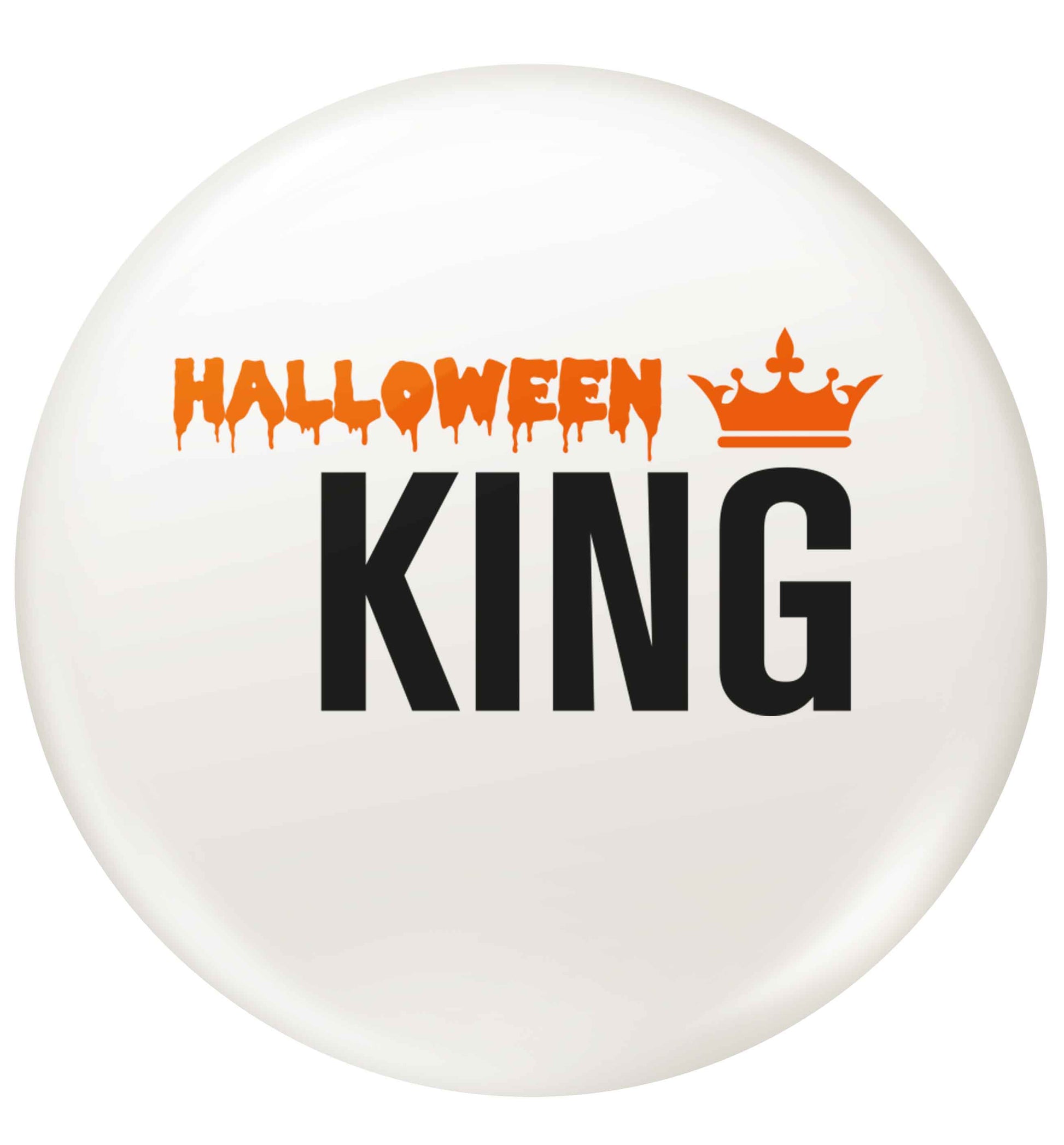 Halloween king small 25mm Pin badge