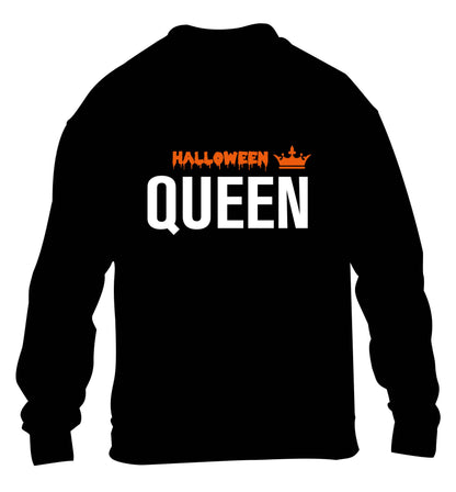 Halloween queen children's black sweater 12-13 Years