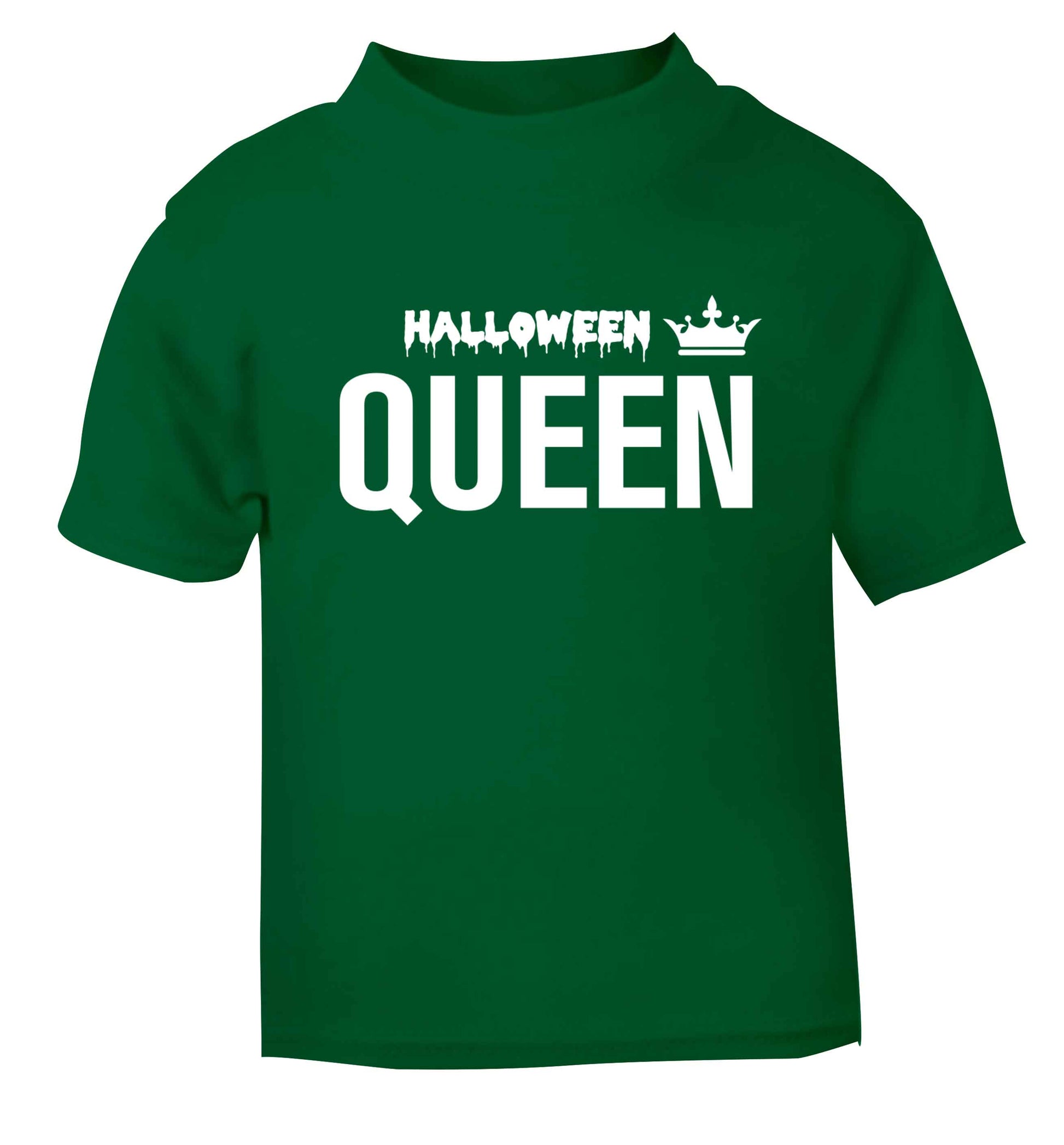 Halloween queen green baby toddler Tshirt 2 Years
