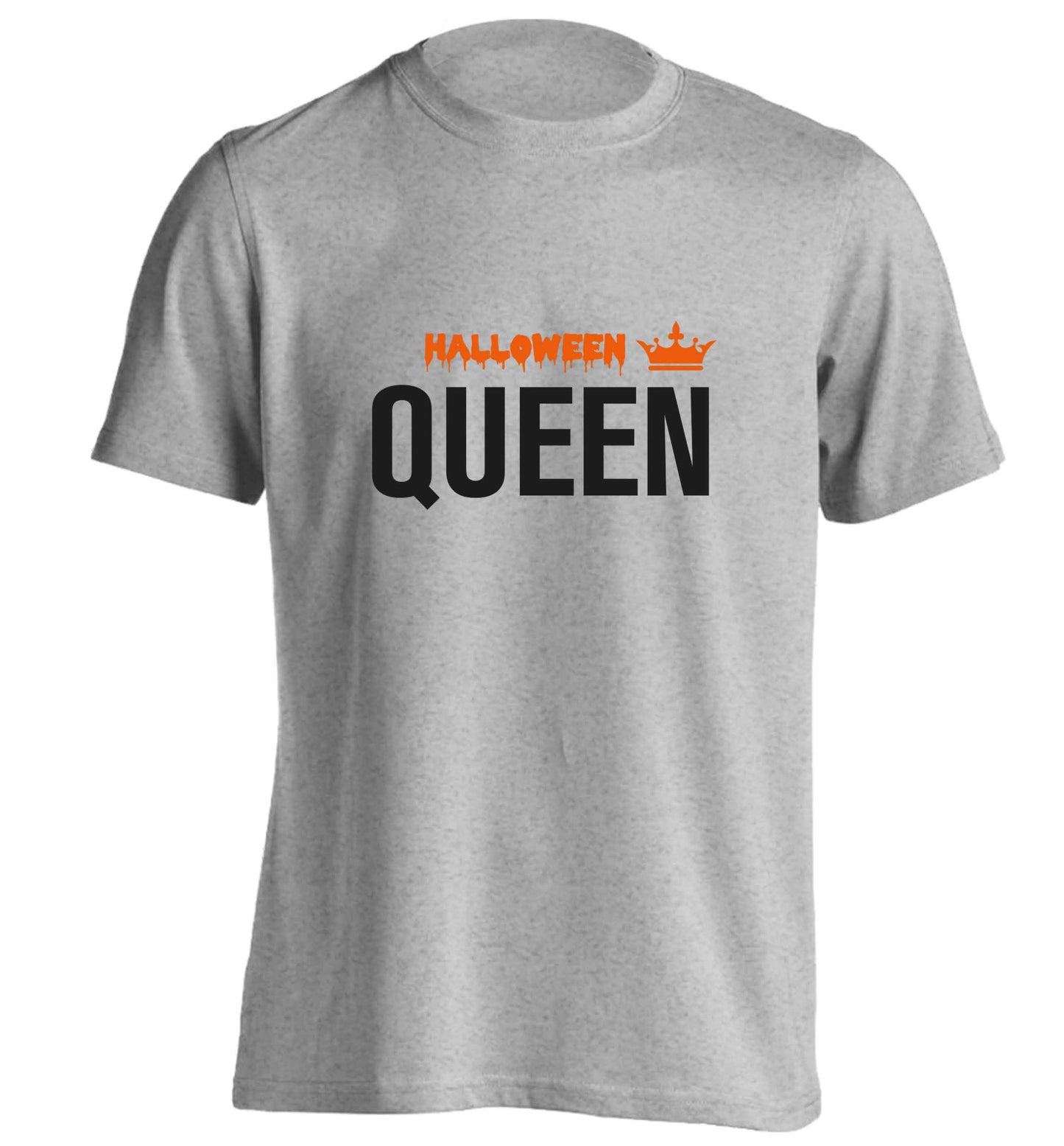 Halloween queen adults unisex grey Tshirt 2XL