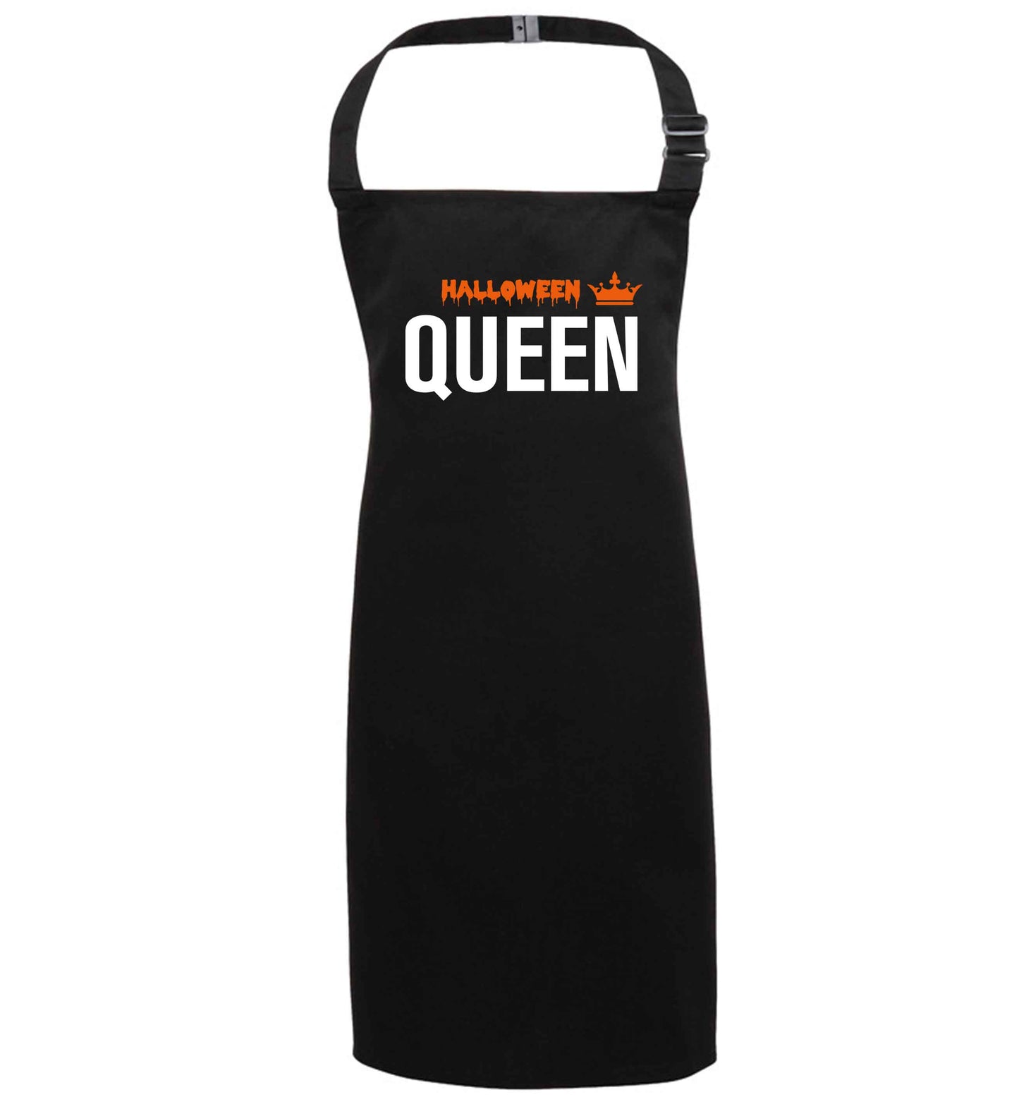 Halloween queen black apron 7-10 years