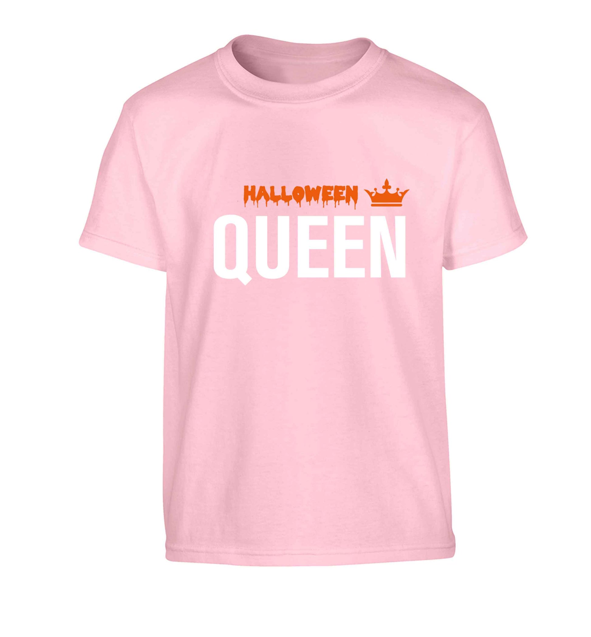 Halloween queen Children's light pink Tshirt 12-13 Years