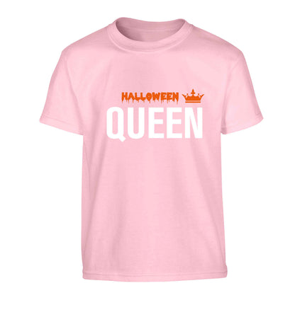 Halloween queen Children's light pink Tshirt 12-13 Years