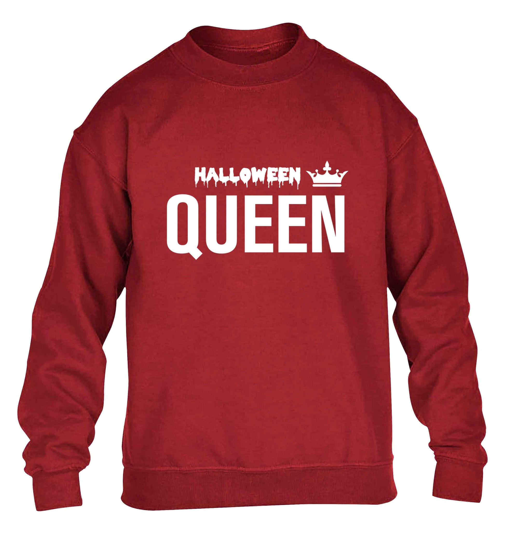 Halloween queen children's grey sweater 12-13 Years