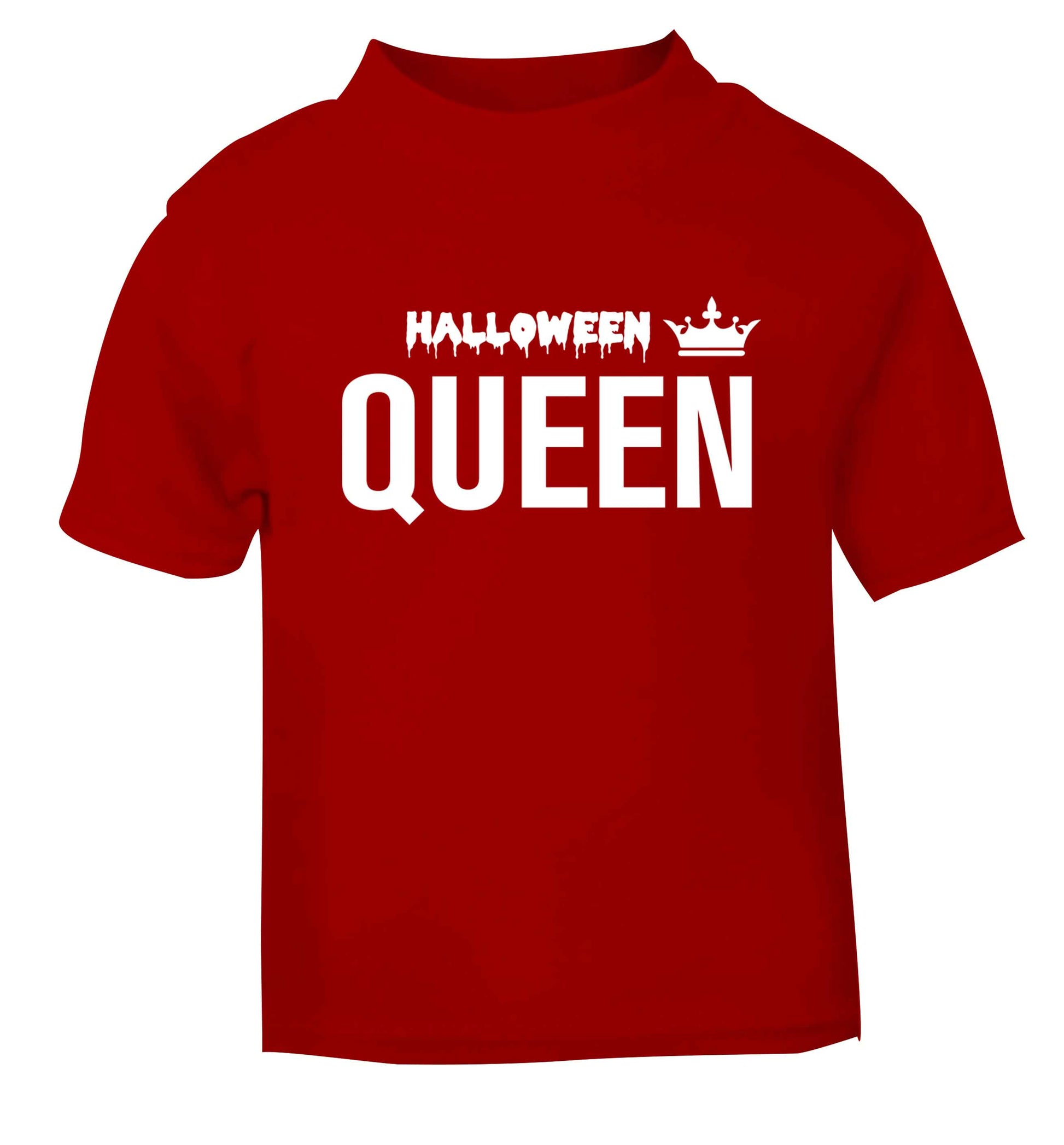 Halloween queen red baby toddler Tshirt 2 Years