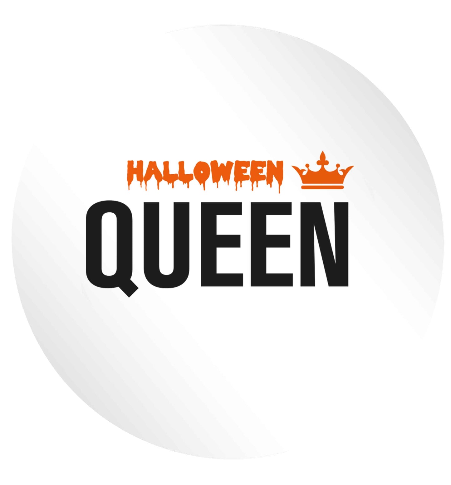 Halloween queen 24 @ 45mm matt circle stickers