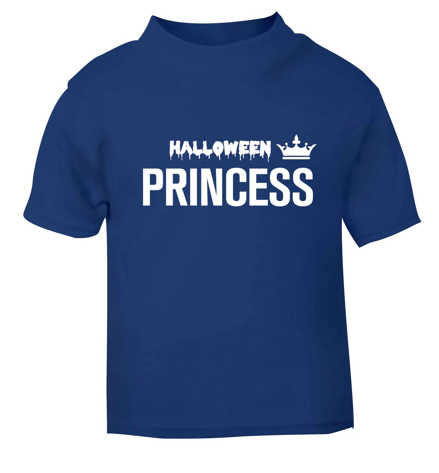 Halloween princess blue baby toddler Tshirt 2 Years