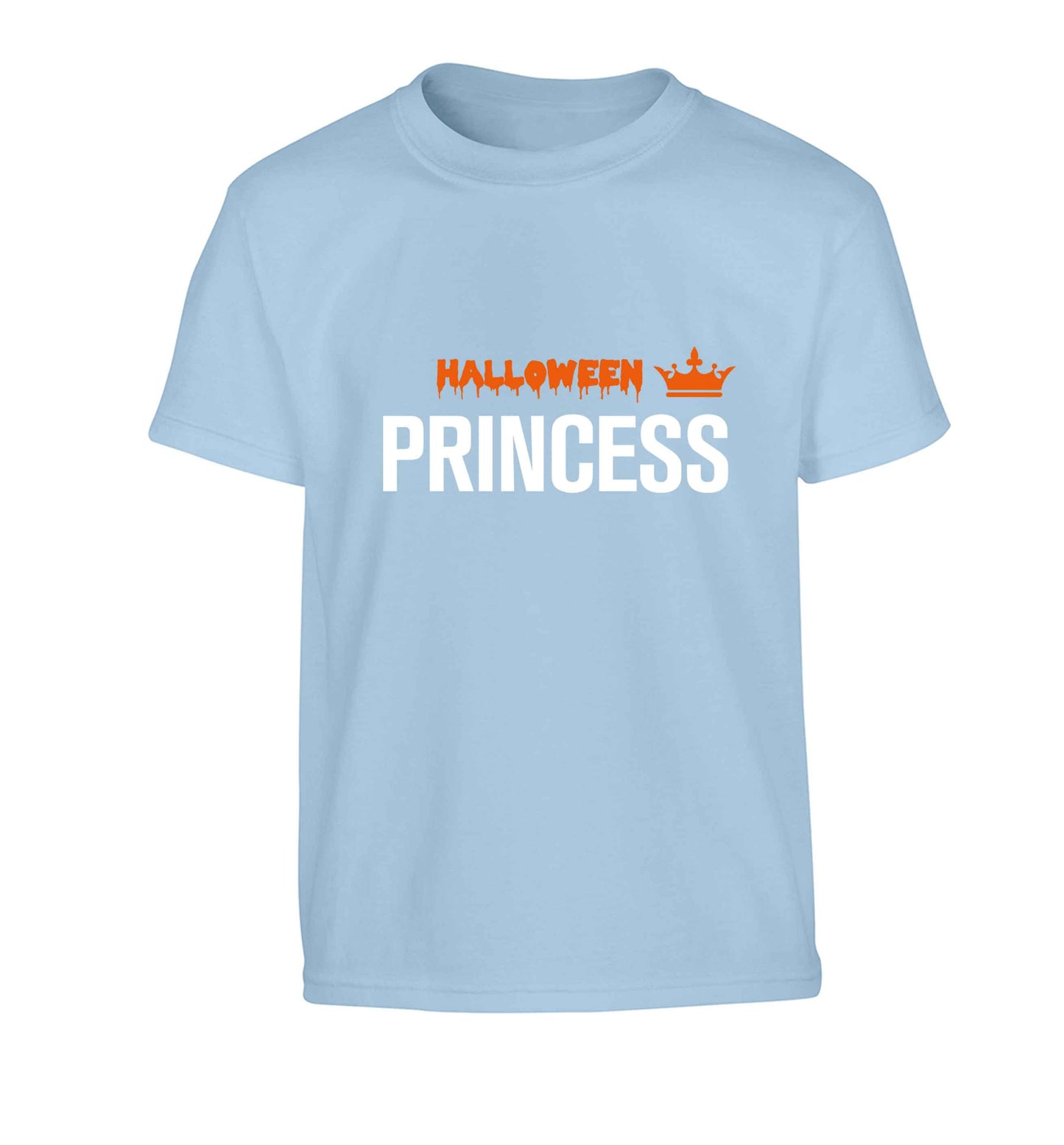Halloween princess Children's light blue Tshirt 12-13 Years