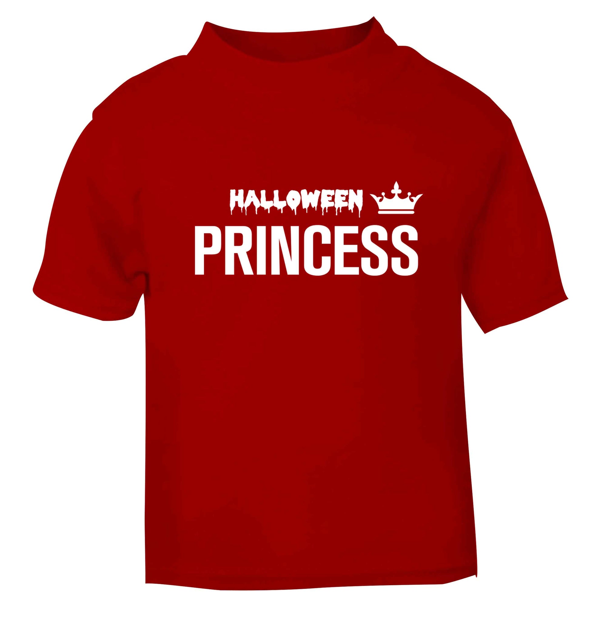 Halloween princess red baby toddler Tshirt 2 Years