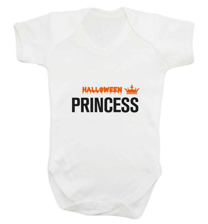 Halloween princess baby vest white 18-24 months