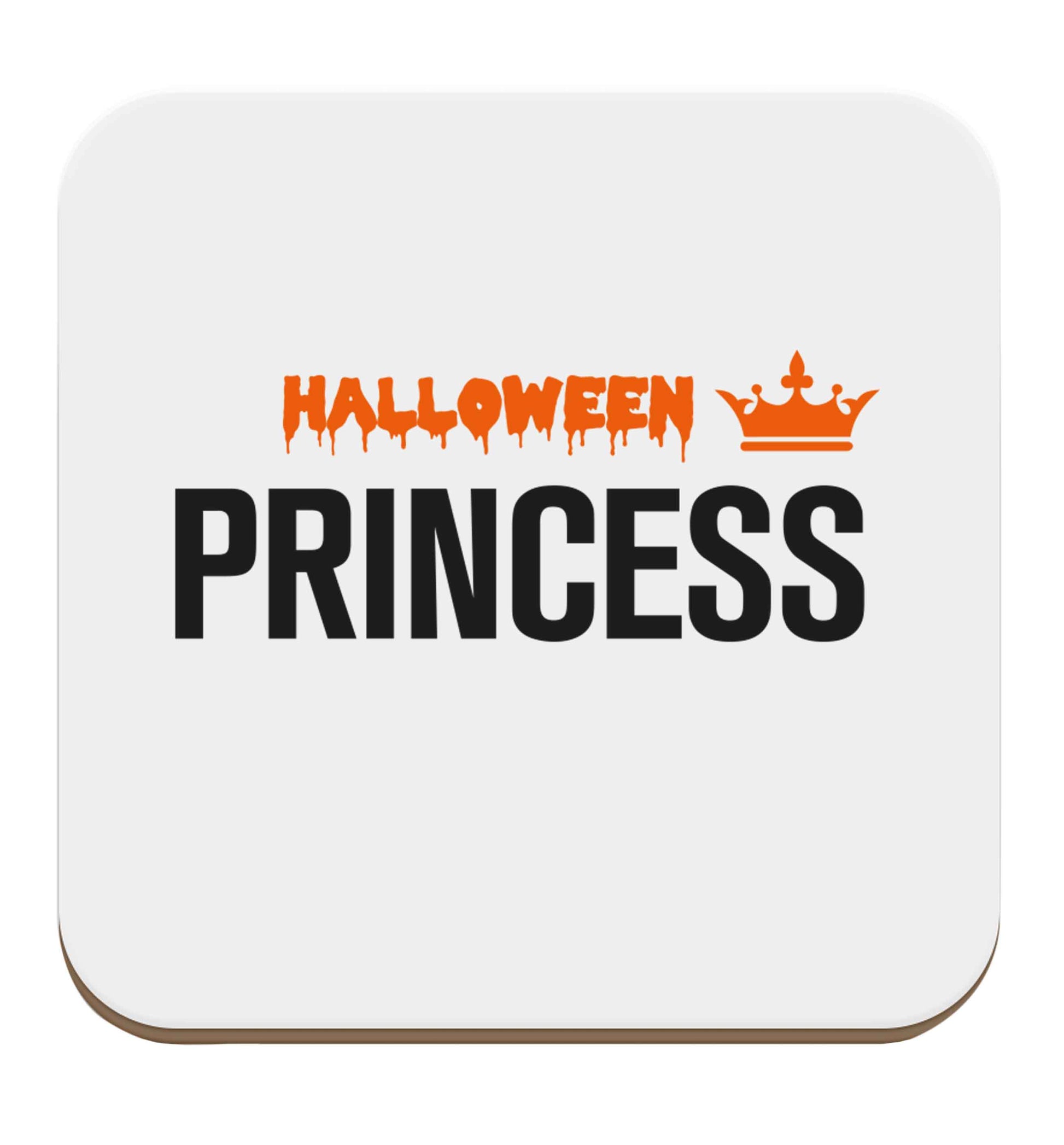Halloween princess set of four coasters