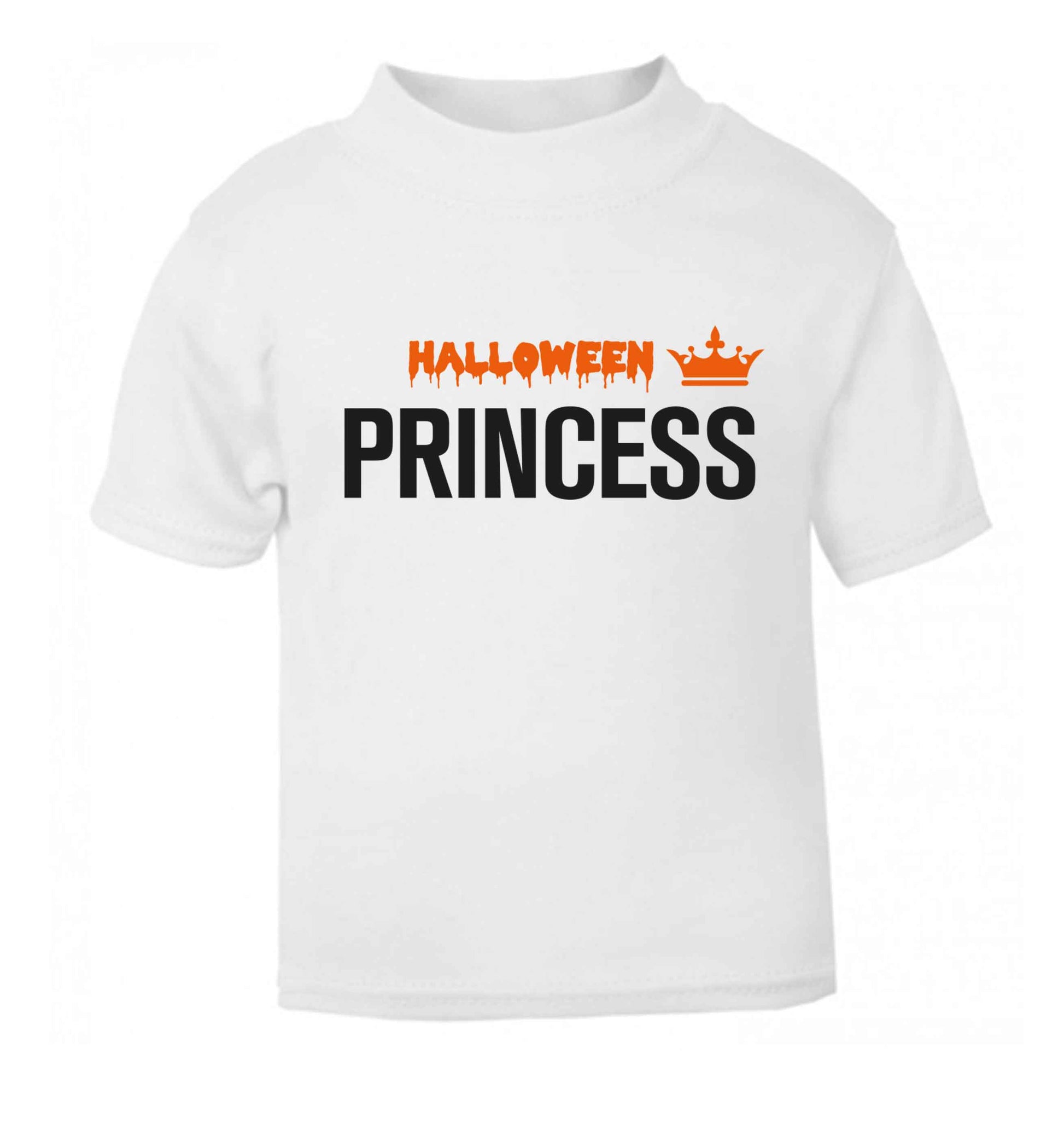 Halloween princess white baby toddler Tshirt 2 Years
