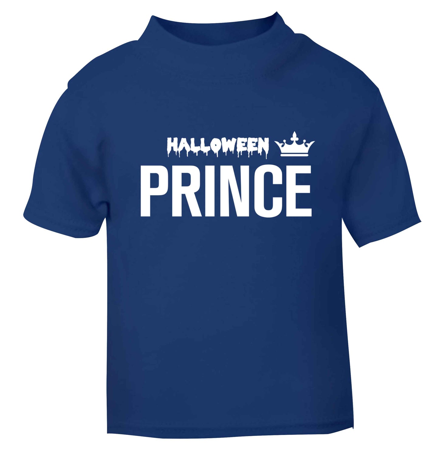 Halloween prince blue baby toddler Tshirt 2 Years