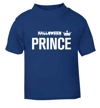 Halloween prince blue baby toddler Tshirt 2 Years