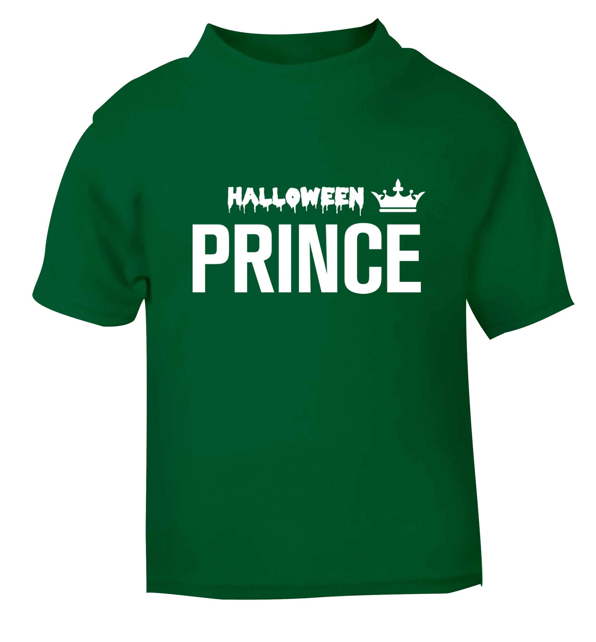 Halloween prince green baby toddler Tshirt 2 Years