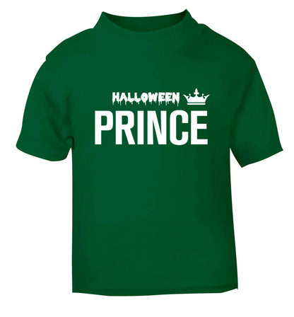 Halloween prince green baby toddler Tshirt 2 Years