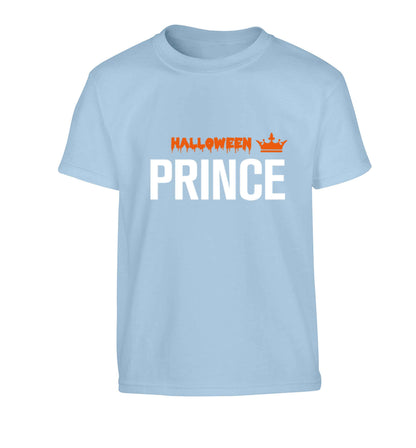 Halloween prince Children's light blue Tshirt 12-13 Years