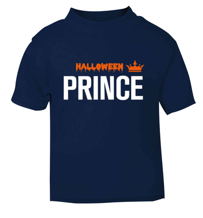 Halloween prince navy baby toddler Tshirt 2 Years
