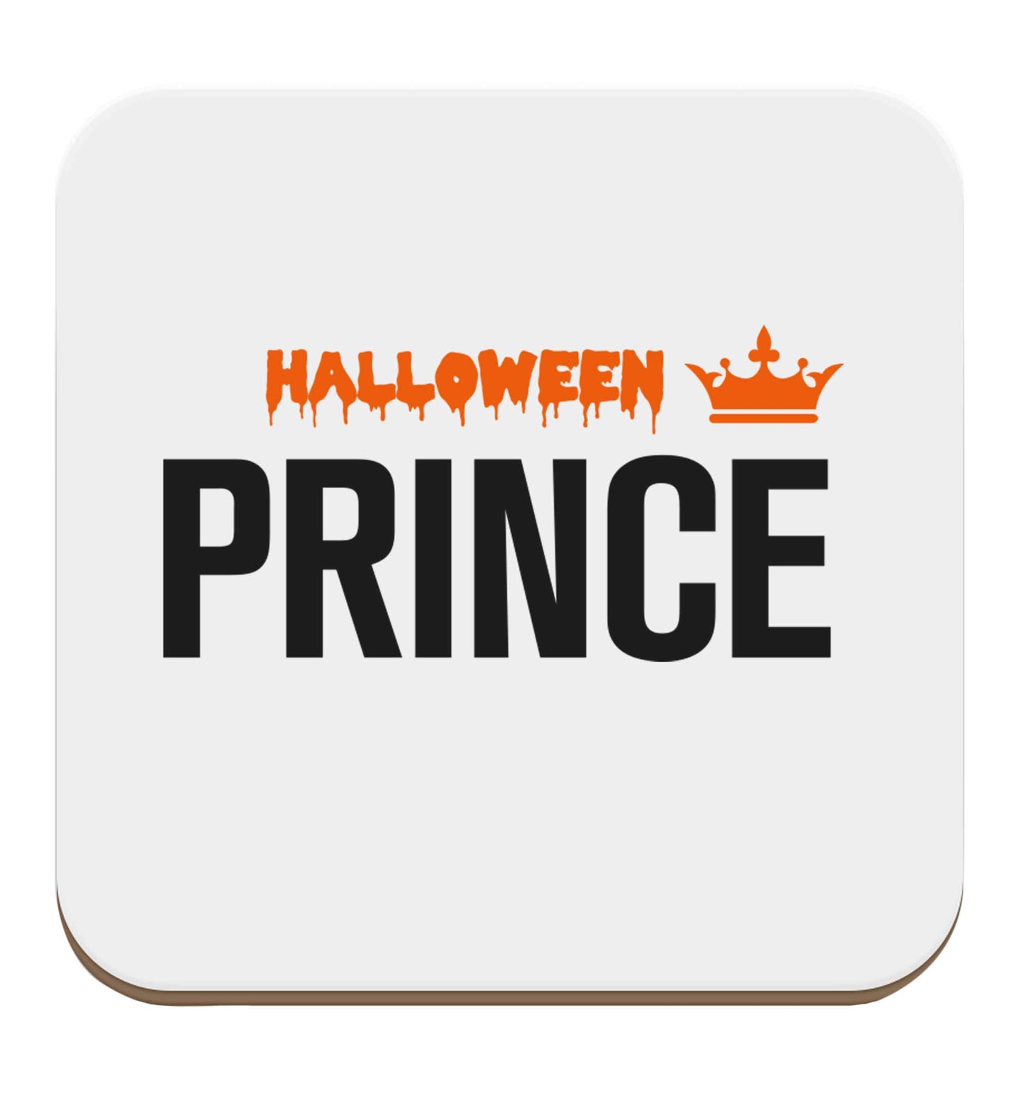 Halloween prince set of four coasters