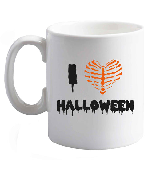 10 oz Favourite Type Pan Pancake ceramic mug right handed