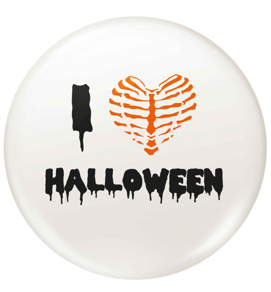 I love halloween small 25mm Pin badge