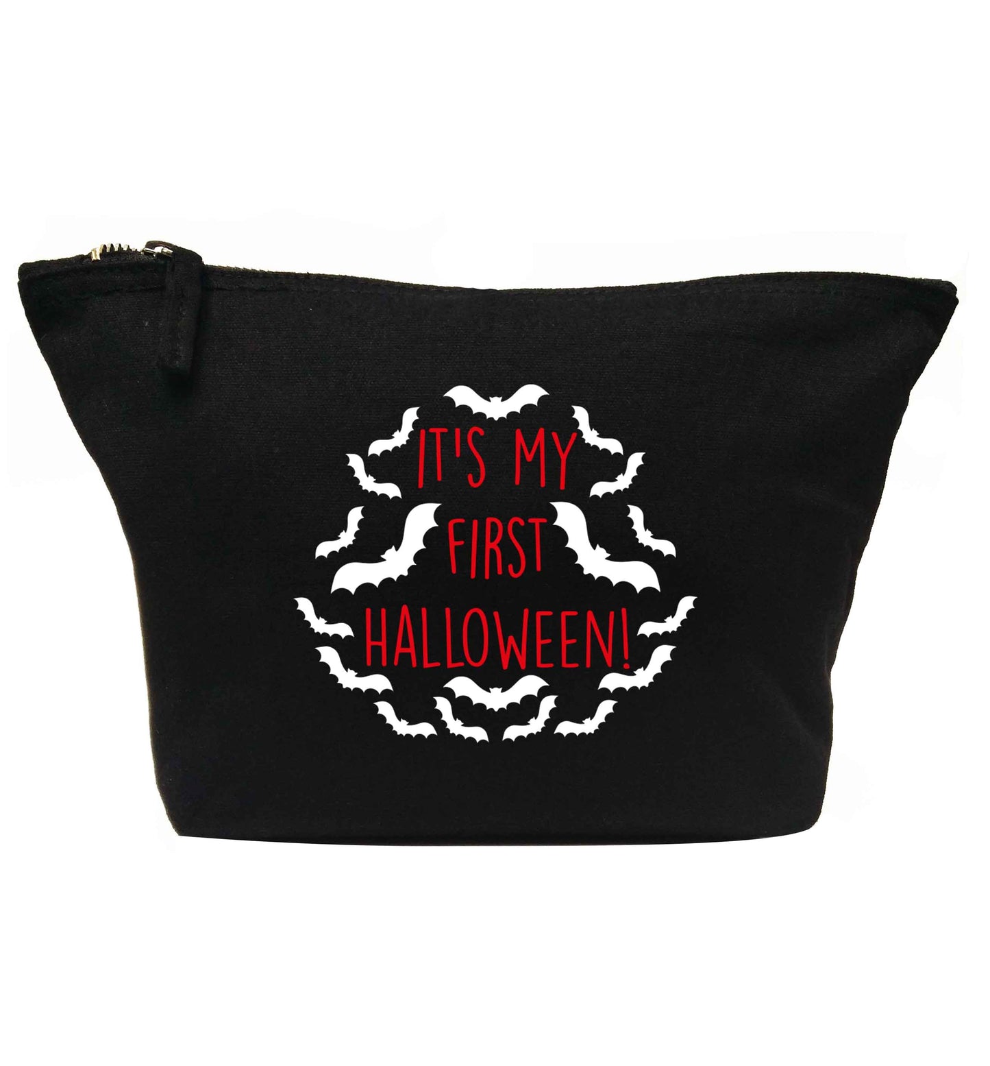 It's my first halloween - bat border | Makeup / wash bag