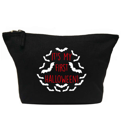 It's my first halloween - bat border | Makeup / wash bag