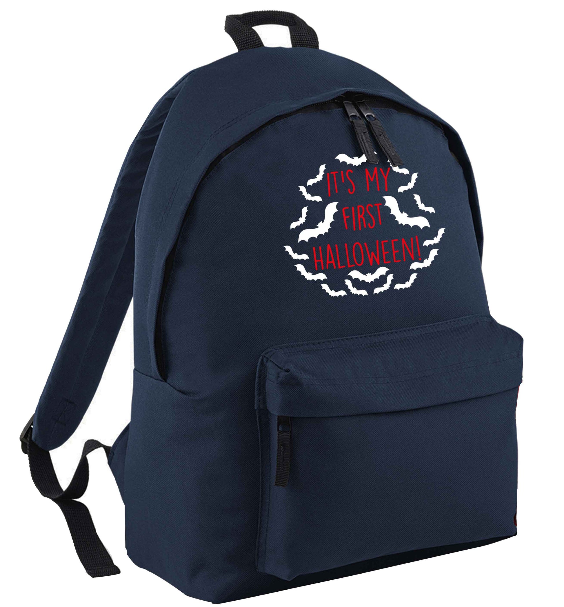 It's my first halloween - bat border | Children's backpack