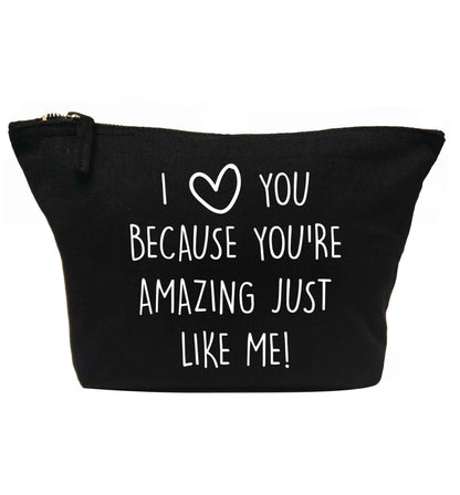 Girlfriend I love you to the moon and back | Makeup / wash bag