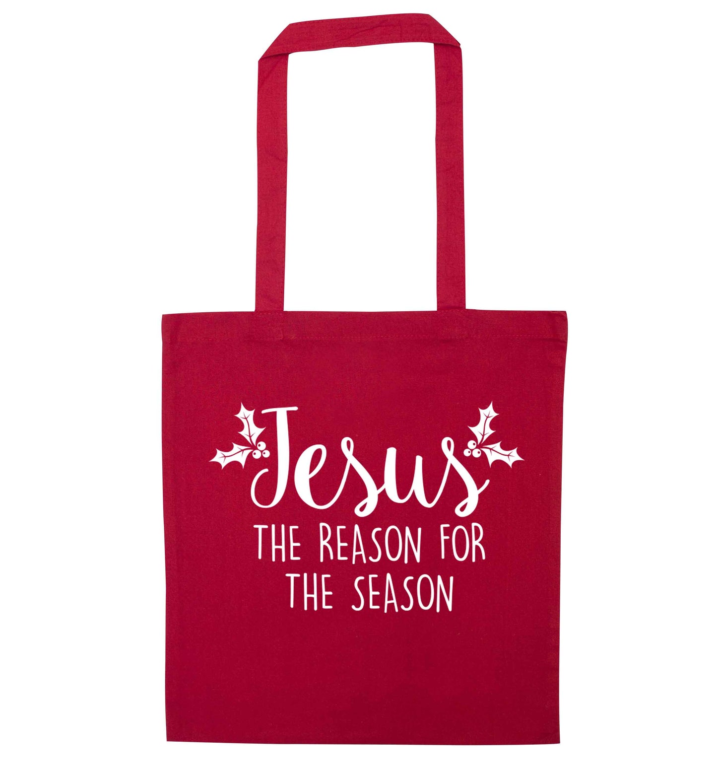 Jesus the reason for the season red tote bag