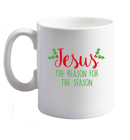 10 oz Favourite Type Pan Pancake ceramic mug right handed