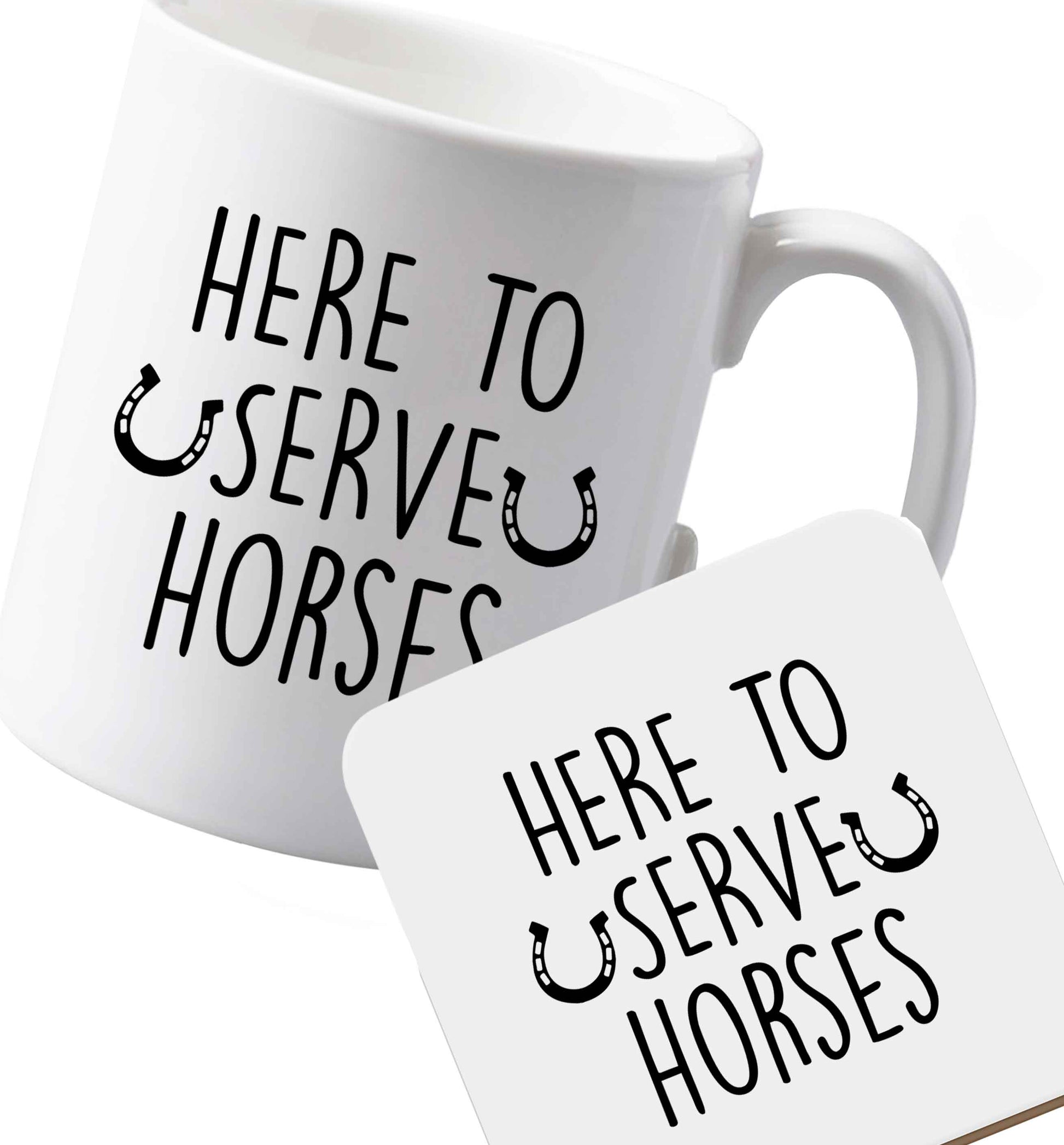 10 oz Ceramic mug and coaster Favourite Type Pan Pancake both sides