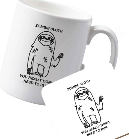10 oz Ceramic mug and coaster Favourite Type Pan Pancake both sides