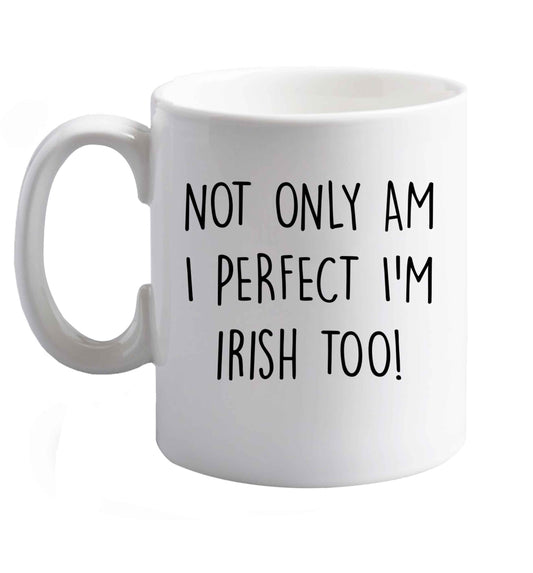 10 oz Favourite Type Pan Pancake ceramic mug right handed