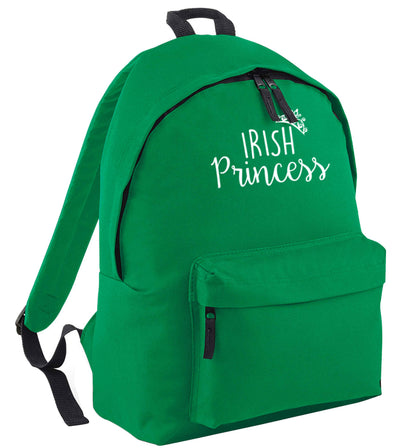 Irish princess green adults backpack