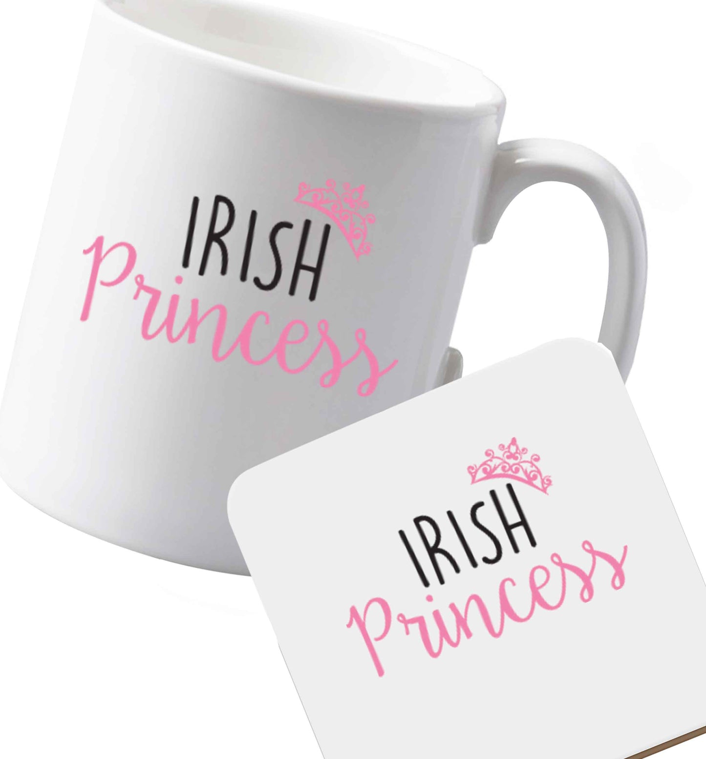 10 oz Ceramic mug and coaster Favourite Type Pan Pancake both sides