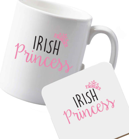 10 oz Ceramic mug and coaster Favourite Type Pan Pancake both sides