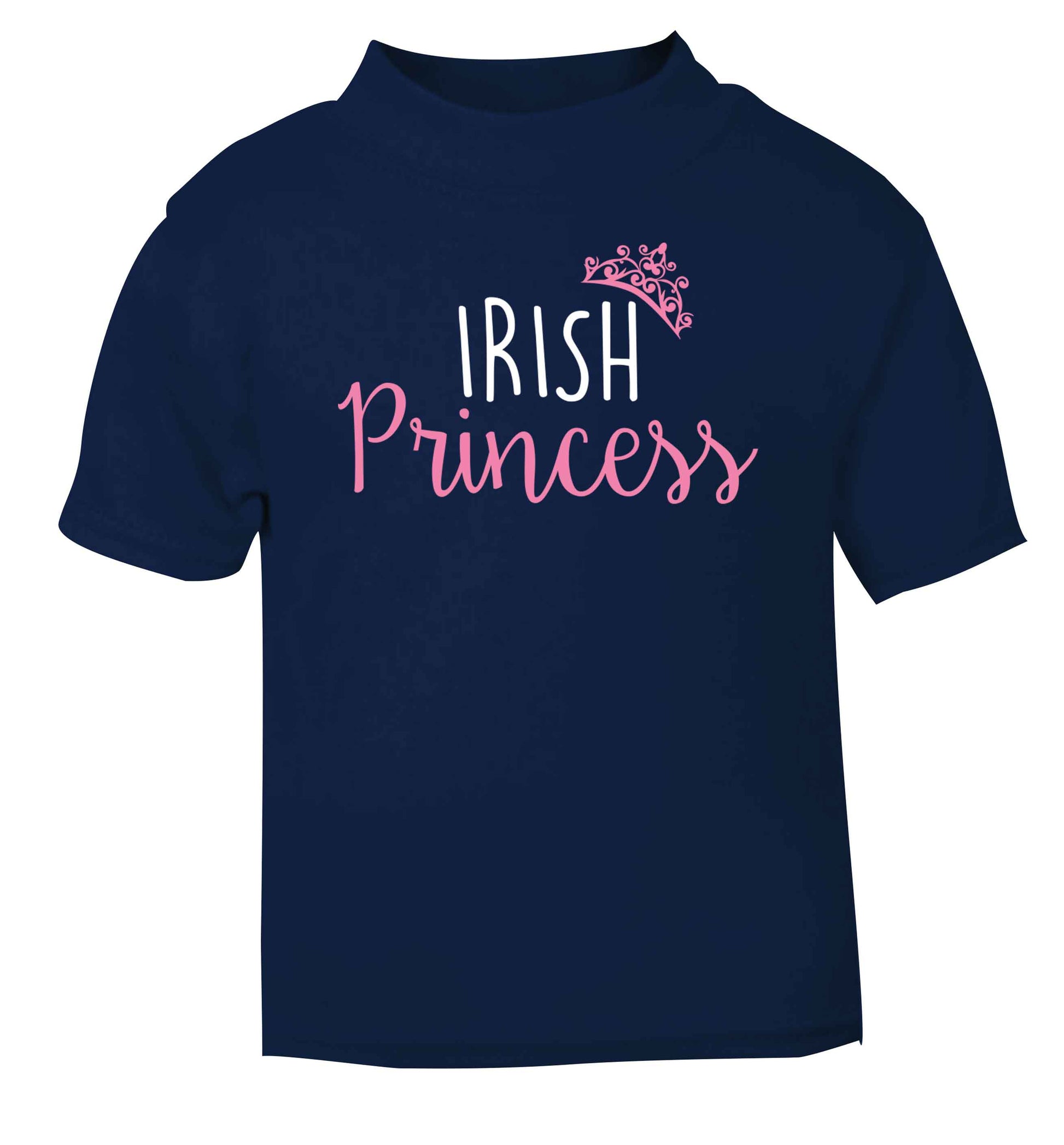 Irish princess navy baby toddler Tshirt 2 Years