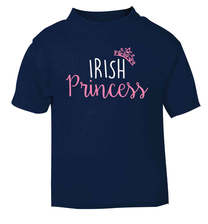Irish princess navy baby toddler Tshirt 2 Years
