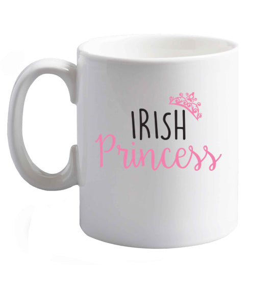 10 oz Favourite Type Pan Pancake ceramic mug right handed