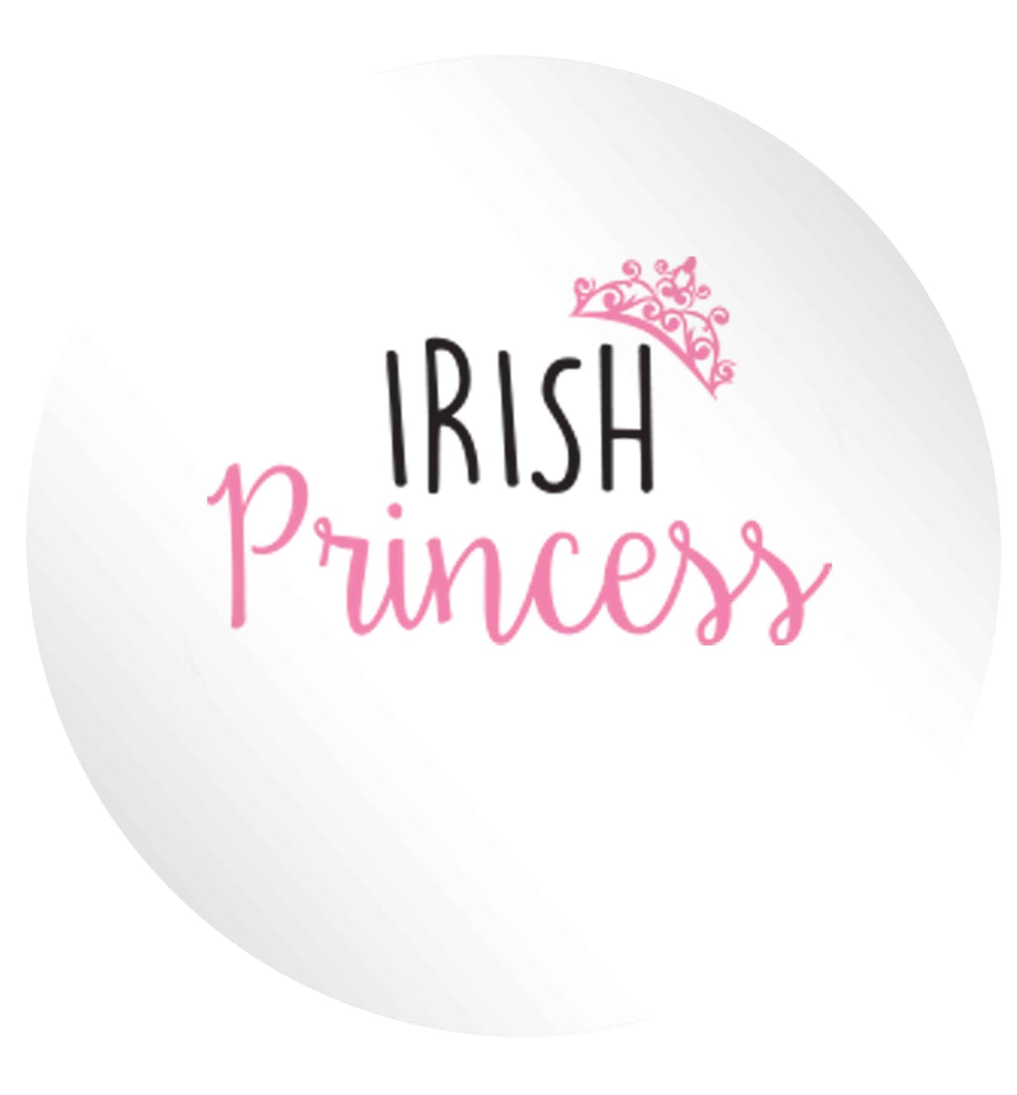 Irish princess 24 @ 45mm matt circle stickers