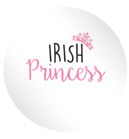 Irish princess 24 @ 45mm matt circle stickers