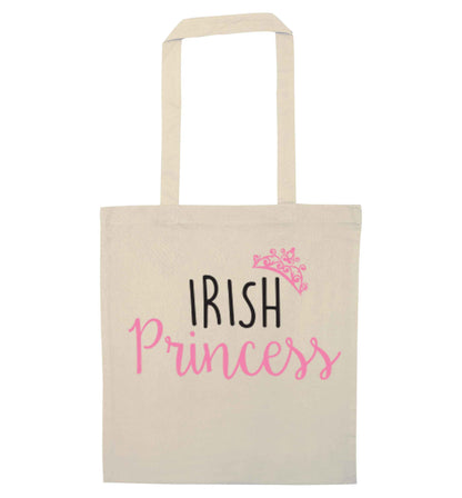 Irish princess natural tote bag