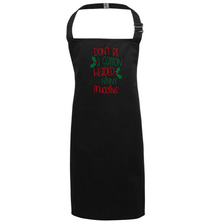 Too Late to be Good black apron 7-10 years