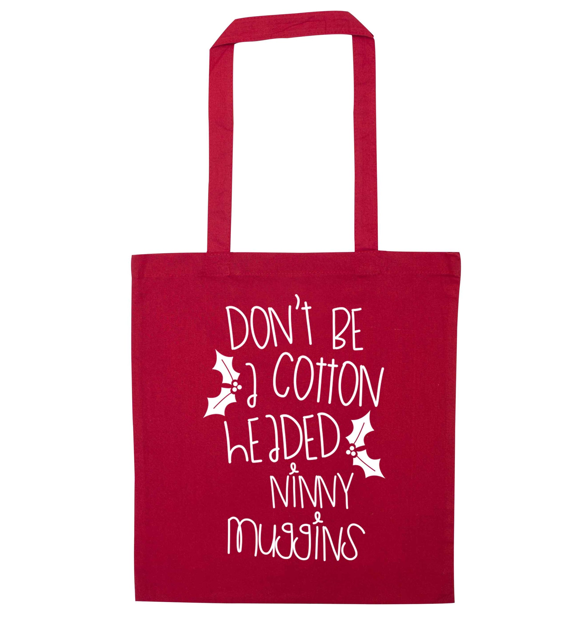 Too Late to be Good red tote bag