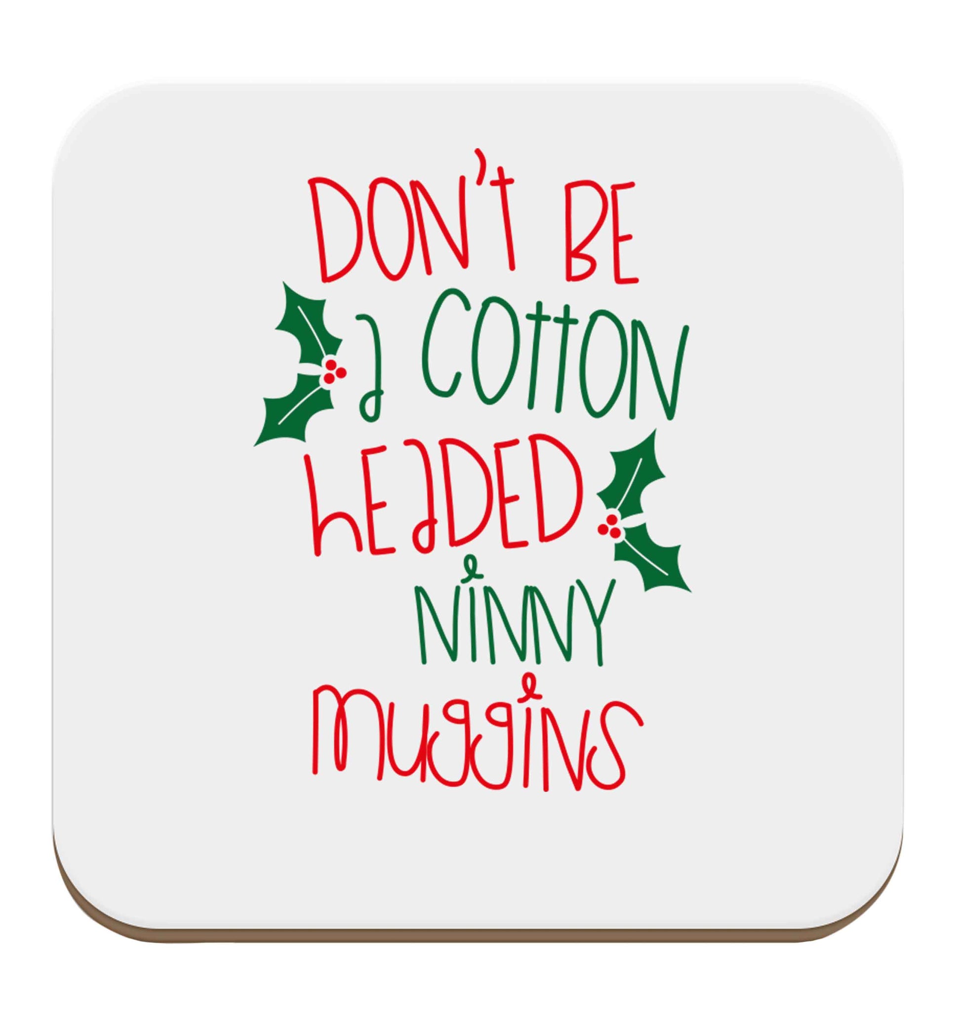 Too Late to be Good set of four coasters