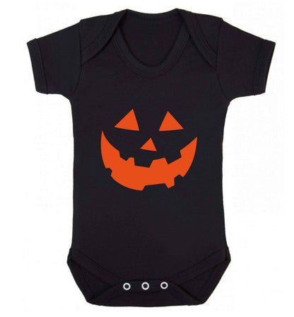 Pumpkin Spice Nice baby vest black 18-24 months