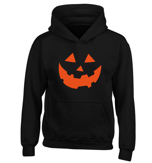 Pumpkin Spice Nice children's black hoodie 12-13 Years